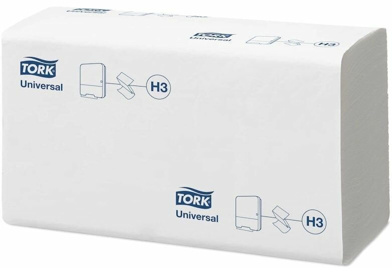Бумажные полотенца Tork 120108, 1 слой, 250 штук в пачке, 1 пачка
