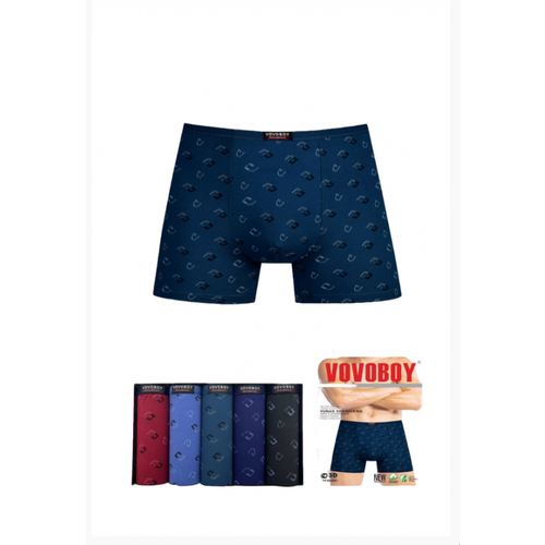 фото Трусы vovoboy, 2 шт., размер 3xl, мультиколор, бордовый, синий, черный