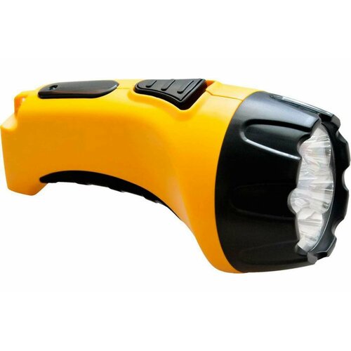 фото Feron аккумуляторный фонарь feron, 7 led dc свинцово-кислотная батарея, желтый, th2294 12652