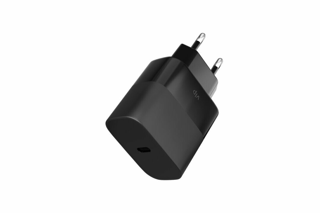 фото Сетевое ЗУ VLP GAN USB-C, PD, PPS, 45 Вт, чёрное