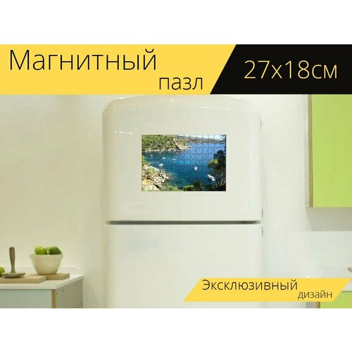 Магнитный пазл Море, пейзаж, вода на холодильник 27 x 18 см. магнитный пазл море вода мексика на холодильник 27 x 18 см