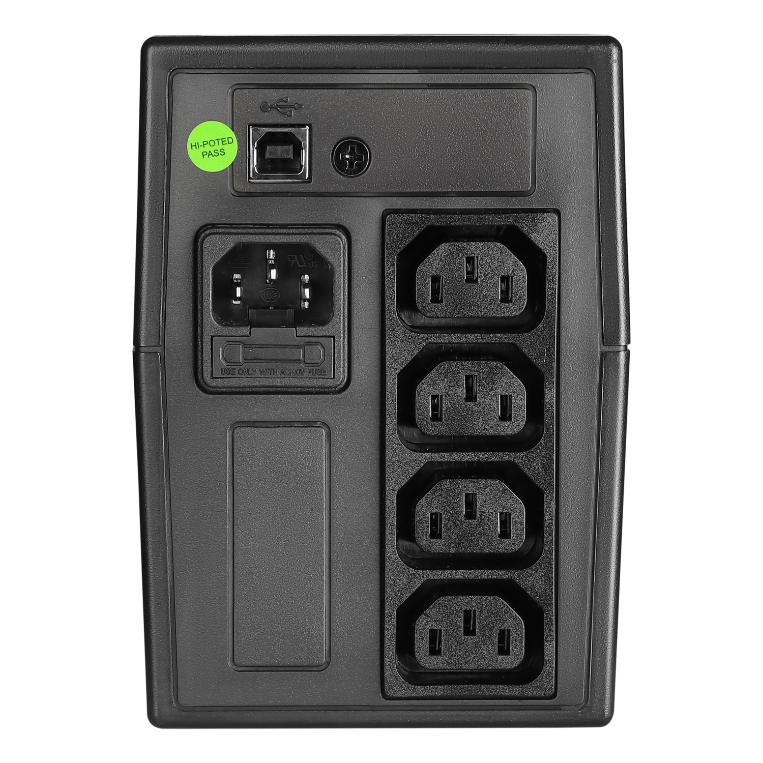 ИБП POWERMAN Back Pro 850I PLUS, линейно-интерактивный, 850ВА, 480Вт, 4 IEC320 С13 с резервным питанием, USB, батарея 12В 9Ач 1 шт., 298мм х 101мм х 142мм, 5.47 кг. POWERMAN POWERMAN Back Pro 850I Plu - фото №3