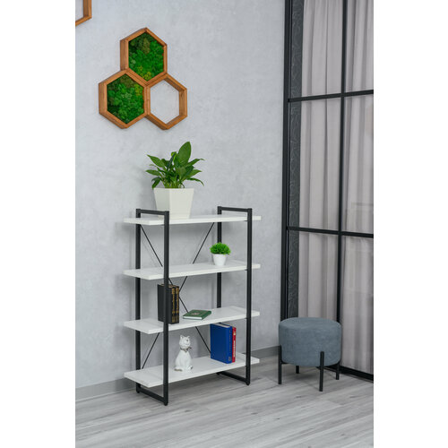 Стеллаж LAKSI лофт белый 5939₽