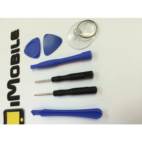 Набор отверток iMobile 7 в 1 для Apple iPhone 4S55S5CSE66S Plus7 8 X 11 iPad Samsung Xiaomi Meizu Комплект Инструментов для вскрытия Корпусов для ремонта Телефонов Планшетов и прочего Новый 499₽