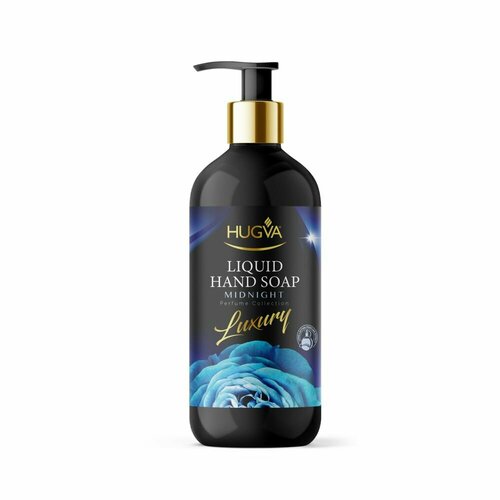 Жидкое мыло HUGVA для рук парфюмированное Midnight, 500 мл