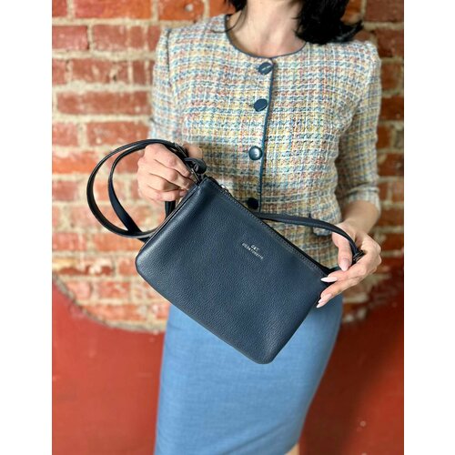 фото Сумка кросс-боди gilda tohetti 861753 gy f100-602, фактура матовая, синий