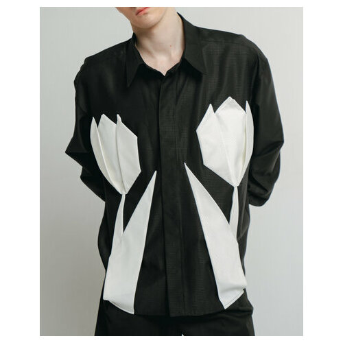 Рубашка Chernim Cherno, размер OneSize, черный