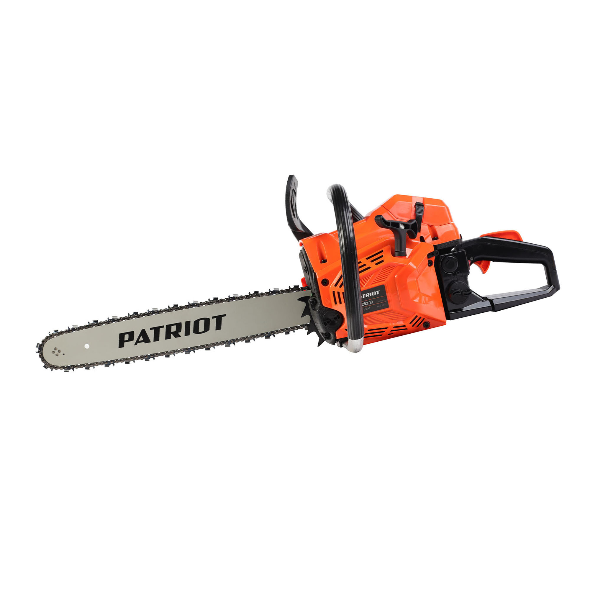 фото Пила цепная бензиновая PATRIOT PT 252-18, 3.4лс, 11500 об*мин, 72 звена