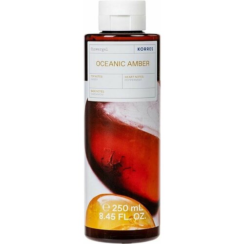 KORRES Гель для душа Shower Gel Oceanic Amber женская парфюмерия korres oceanic amber