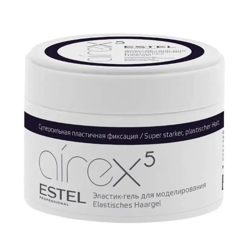 ESTEL Эластик-гель для моделирования волос, суперсильная пластичная фиксация AIREX (75 мл) estel эластик гель для моделирования волос суперсильная пластичная фиксация airex 75 мл