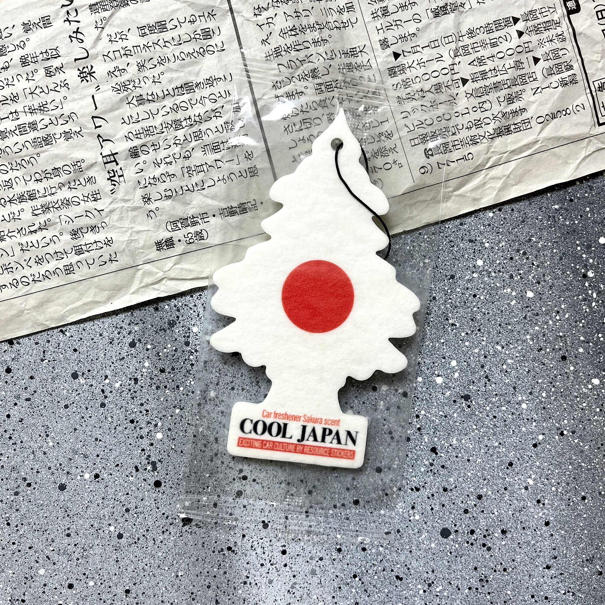 Ароматизатор для автомобиля "Ёлочка" Cool japan, Сакура / Resource Stickers
