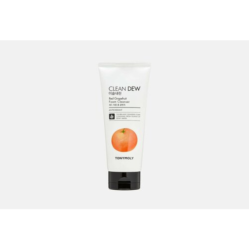 Пенка для умывания tony moly clean dew red grapefruit foam cleanser наклейки от угрей и несовершенств кожи tony moly tony lab ac control spot patch 12 pieces