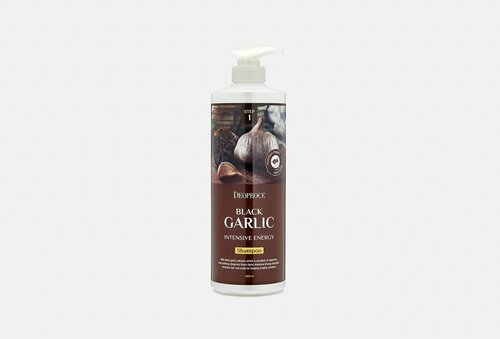 Тонизирующий шампунь для волос SHAMPOO - BLACK GARLIC INTENSIVE ENERGY