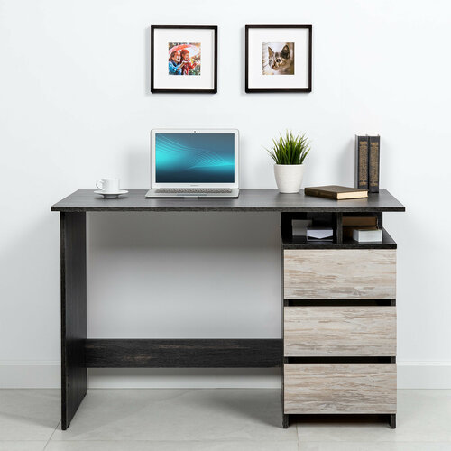 Стол письменный Санди 12156 Интра Артвуд темный 11990₽