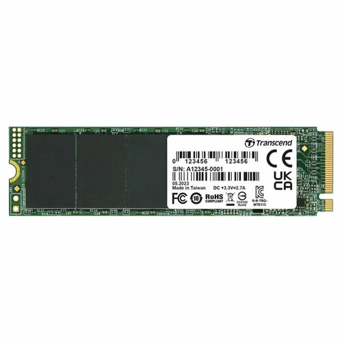 Твердотельный накопитель SSD M2 2Tb Transcend 115S TS2TMTE115S NVMe 2465000₽