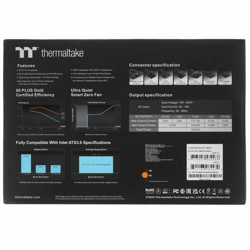 Блок питания ATX Thermaltake - фото №18