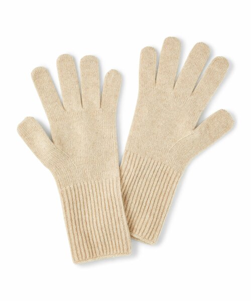 Перчатки унисекс FALKE 67033 Gloves Cashmere (Бежевый (4650) OS)