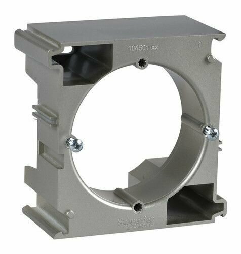 фото Schneider Electric Sedna Титан Коробка для наружного монтажа одиночная (расширние от 2 до 5 мест)