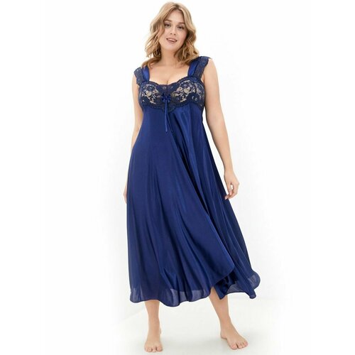 Сорочка Belweiss, размер XXL, синий юбка размер 50 170 100 108 светло розовый