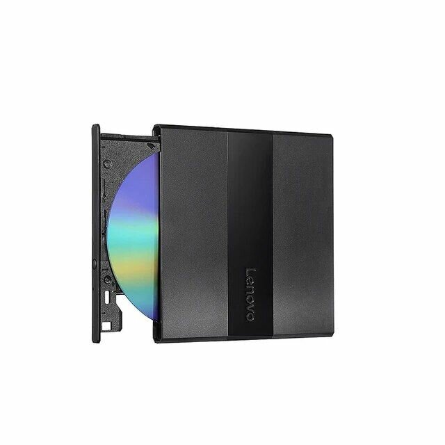 DVD привод внешний оптический DVD-RW Lenovo DB75 Plus черный USB 2.0 RTL