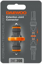Коннектор Daewoo DWC 3100, двухсторонний, пластик, быстроразъемный, 1 шт