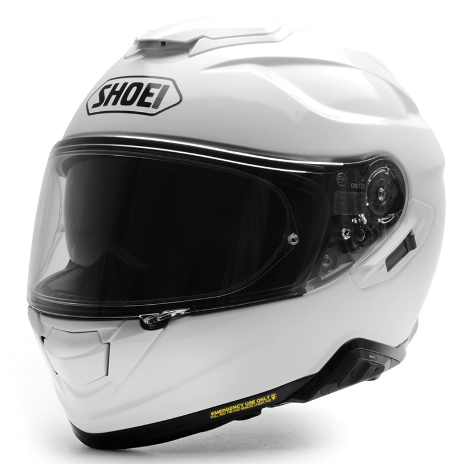 Мотошлем GT-Air 2 PLAIN SHOEI (белый глянцевый, White, L)