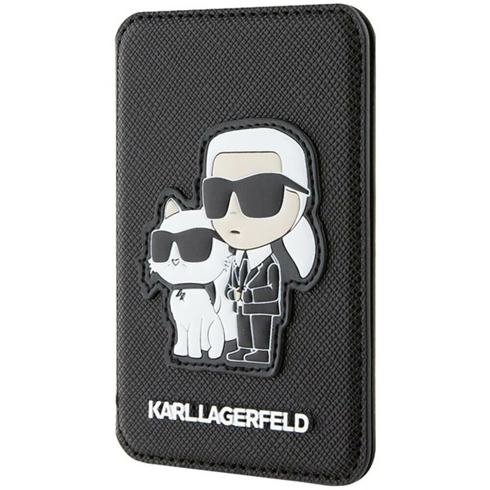 Картхолдер Karl Lagerfeld с MagSafe NFT Choupette черный (KLWMSPSAKCPMK)