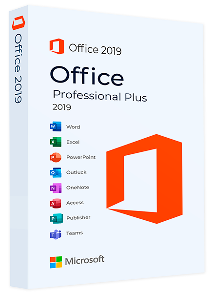 Microsoft Office 2019 Professional Plus (привязка к учетной записи) лицензионный ключ активации, мультиязычный, бессрочная лицензия