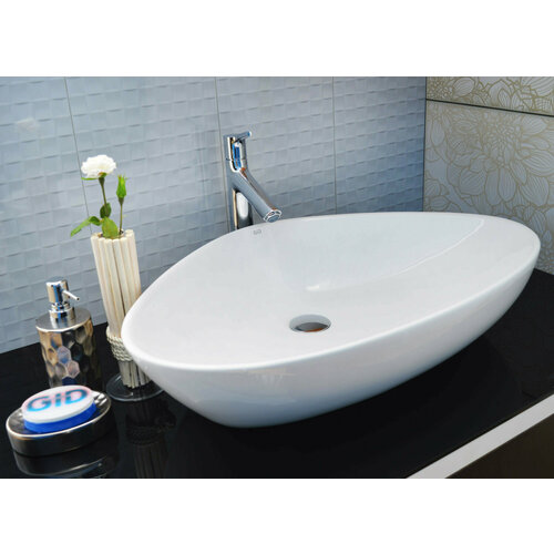 Накладная раковина 67x44x15 см, Gid, N9062