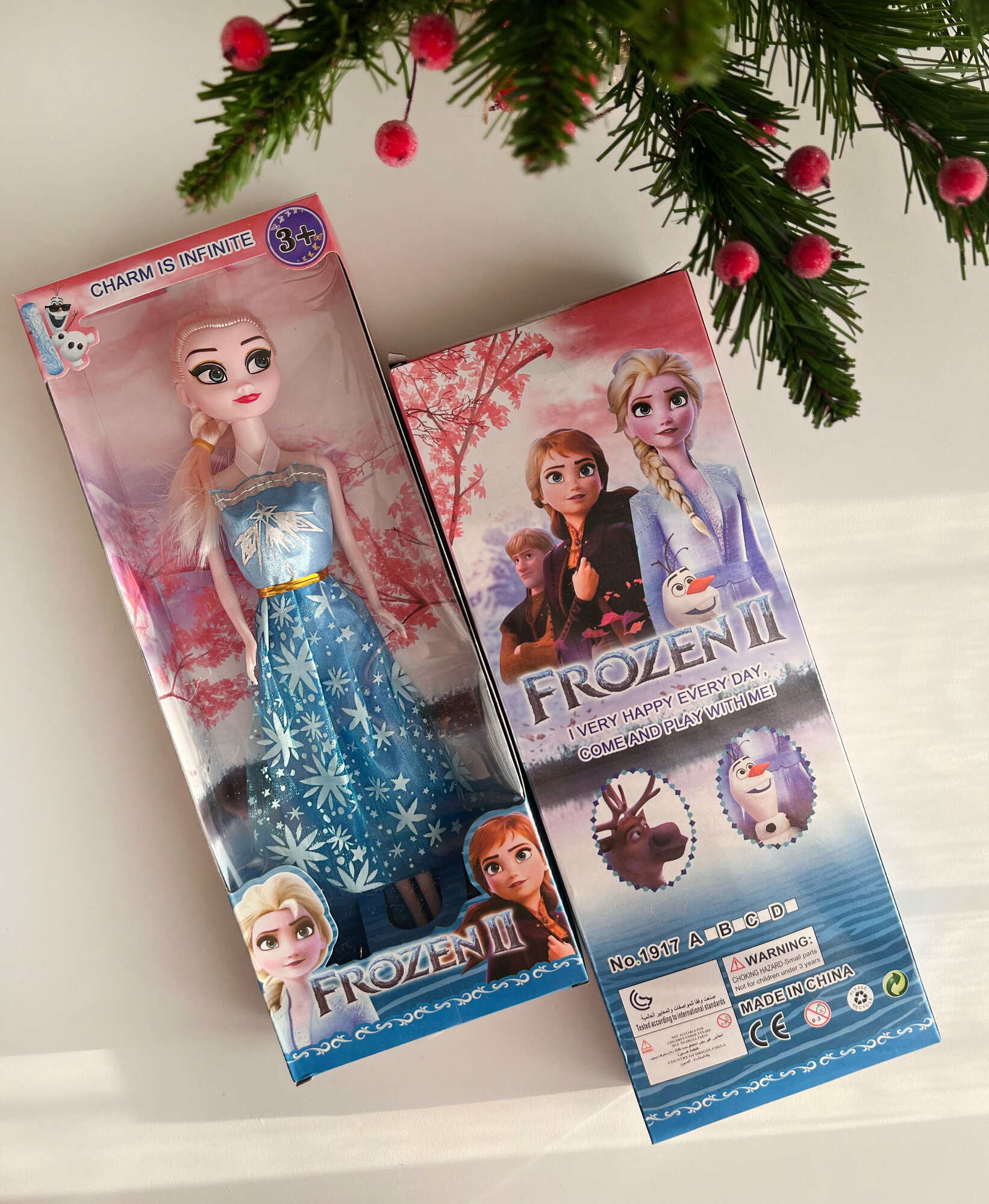 Кукла принцесса Эльза из мультфильма Холодное сердце (Frozen), 28 см.