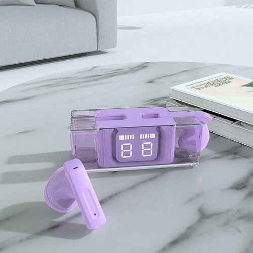 Беспроводные наушники TWS E90 с поддержкой Bluetooth и микрофоном 99900₽