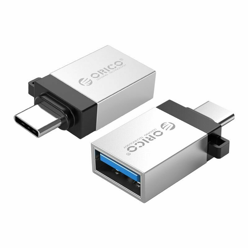 USB-адаптер / переходник ORICO серебристый (ORICO-CBT-UT01-SV-BP)