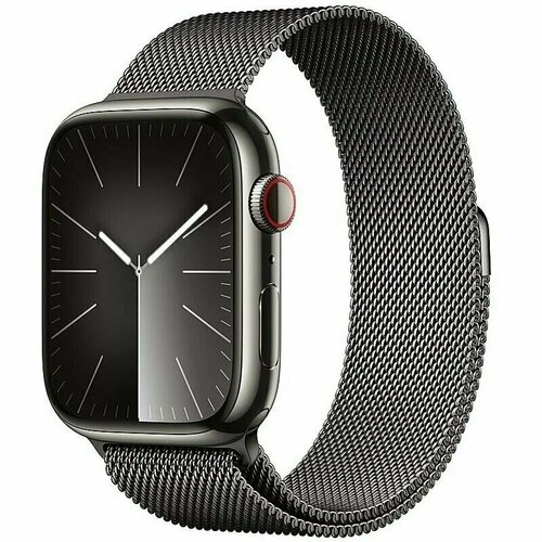 Apple Watch S9 41 mm Graphite Stainless Steel Case with Graphite Milanese Loop 10380000₽