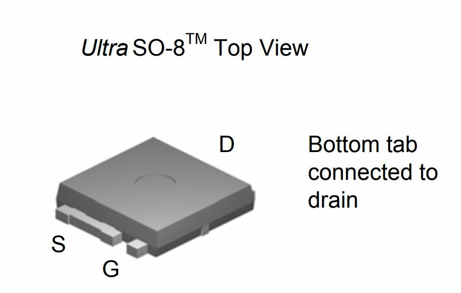 Микросхема AOL1414 N-Channel MOSFET 30V 80A ULTRA-SO8