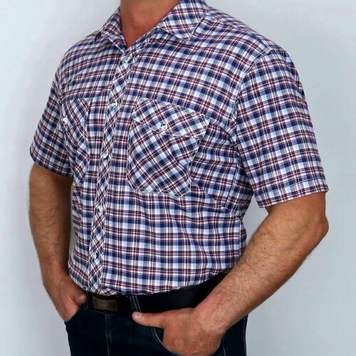 фото Рубашка westcolor, размер 4xl, мультиколор