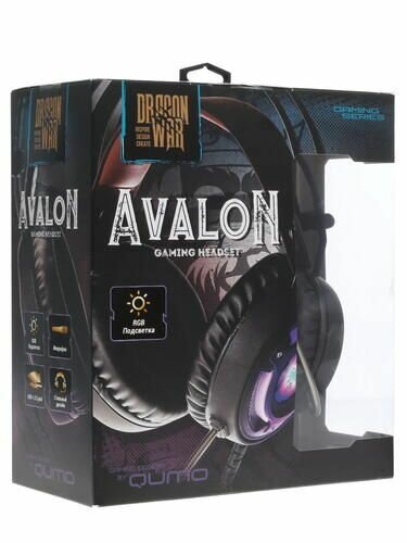 Игровые наушники с микрофоном Qumo Avalon GHS006 USB + 35 jack