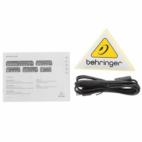 Внешняя звуковая карта BEHRINGER U-PHORIA UMC204HD