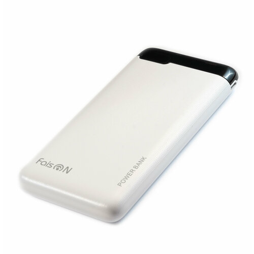Аккумулятор внешний FaisON PB-10 Swift 10000mAh цвет белый 117100₽
