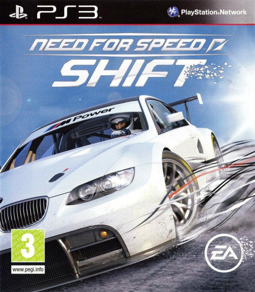 Need For Speed Shift (PS3) б/у, Полностью Русский