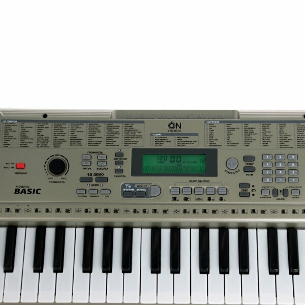 Синтезатор ON Basic, черный, 54 клавиши — фото 2