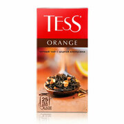 Чай Tess Orange пакетированный, черный с добавками, 25 пакетиков