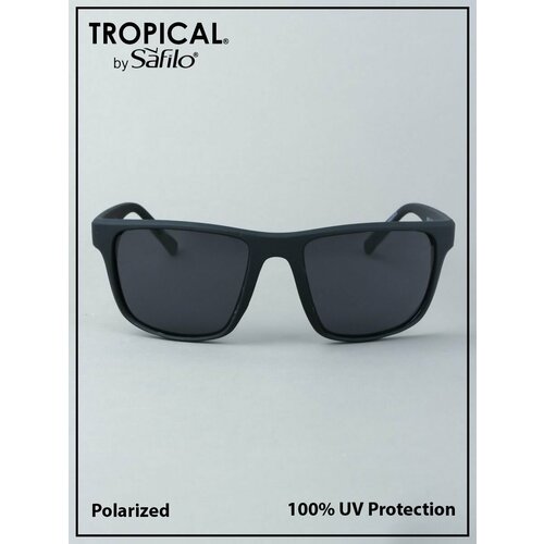 фото Солнцезащитные очки tropical by safilo rip tide, оправа: пластик, с защитой от уф, для мужчин, коричневый