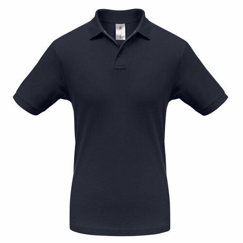 Поло B&C collection, размер M, синий рубашка befree размер m темно серый