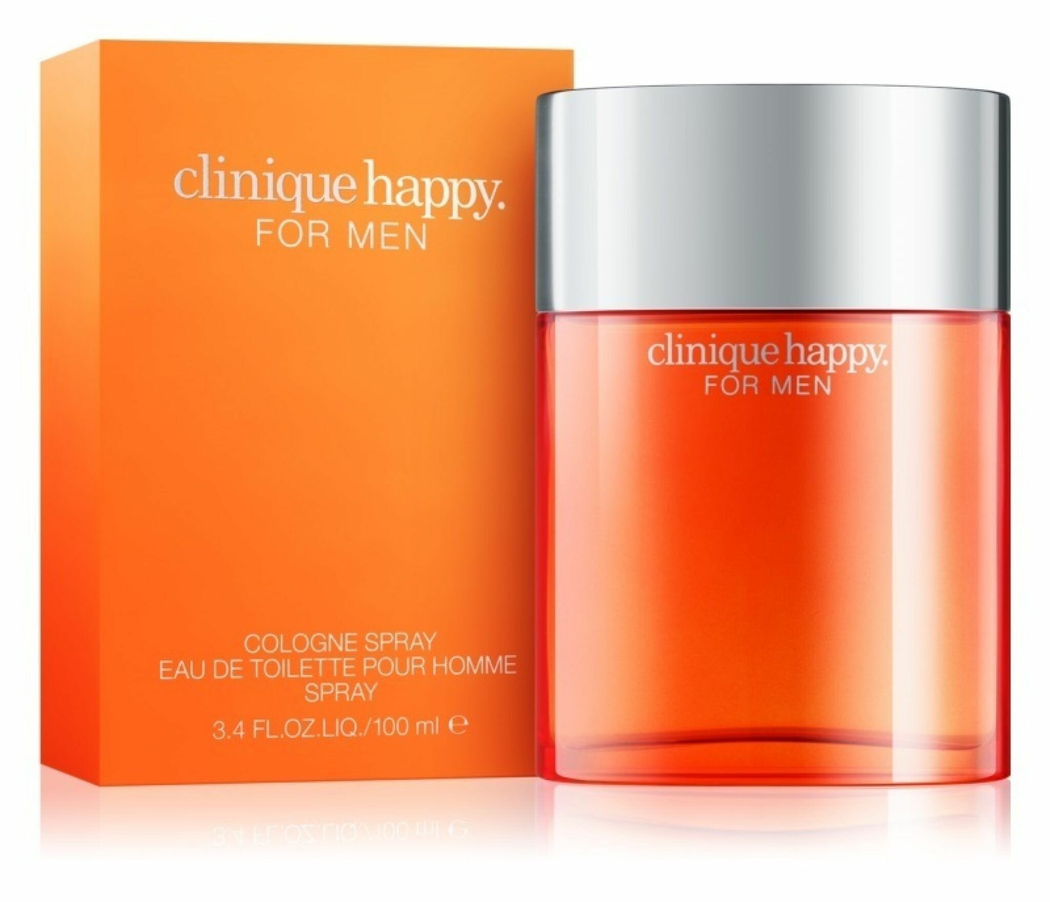 Clinique одеколон Happy for Men, 100 мл, 100 г (ref.19)