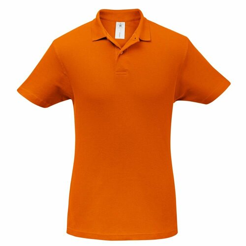 Рубашка B&C collection, размер L, оранжевый рубашка поло id 001 зеленое яблоко размер l