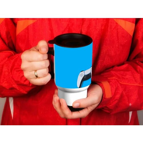 Тремокружка для авто с принтом Игровая приставка ps видео игры 05 л 146000₽