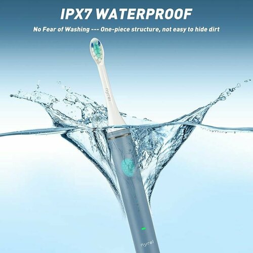 Звуковая электрическая зубная щётка MYDENTYX PDB 2000-01 синяя 612400₽