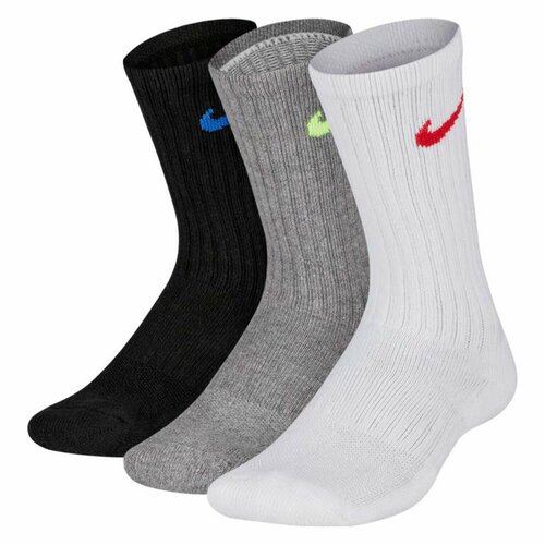 фото Носки nike, 3 пары, белый, черный