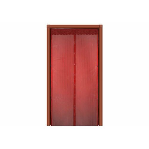 Магнитная антимоскитная сетка для двери красная 399₽