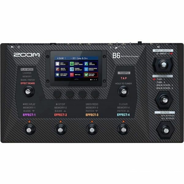 Zoom B6 Процессор для бас-гитары